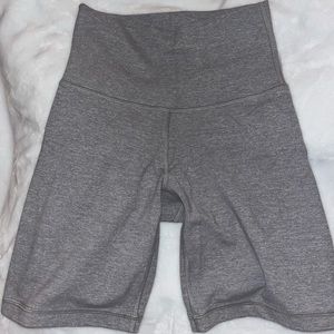 Aritzia Constant Biker Short Heather Grey